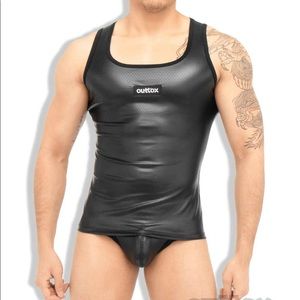 Outtox (maskulo)Black Tank Top.TP140-90-L